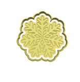 Snow flake cookie cutter and stamp