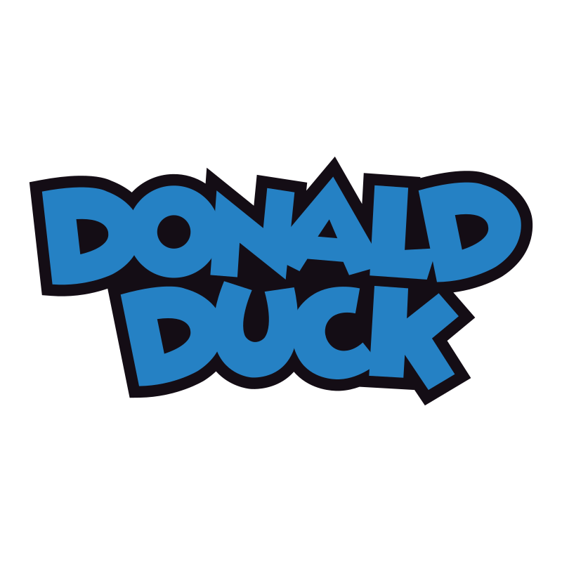 Donald duck logo cookie cutter with stamp – Frosted Cutters
