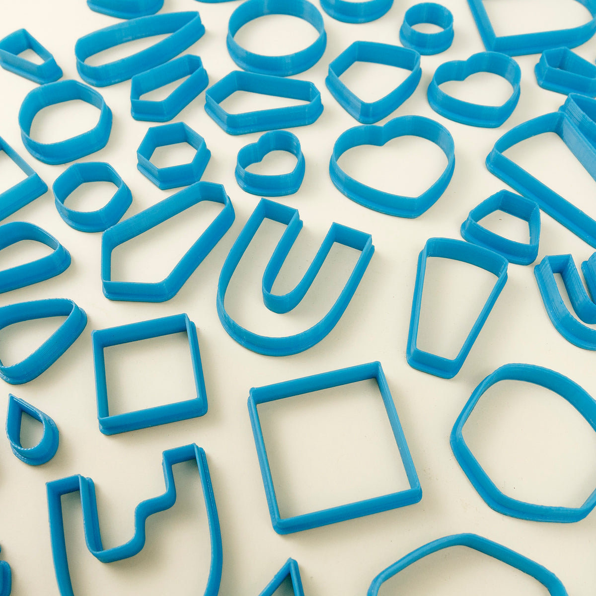 Clay Cutters - UForm Polymer Clay Cutters | Frosted Cutters