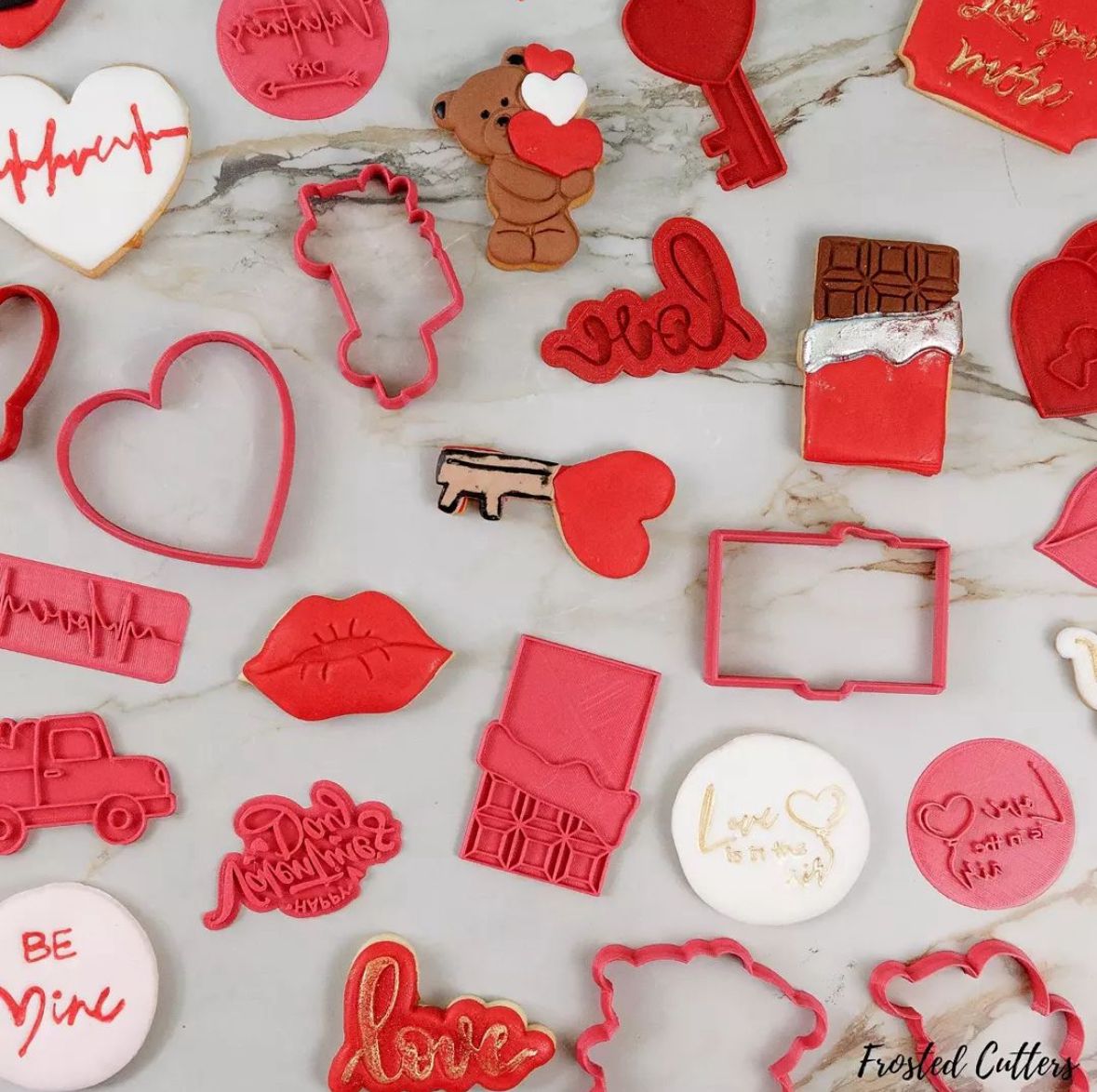 Cookie Cutters - Valentine's Day | Frosted Cutters