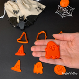 Halloween mini cookie cutters set