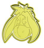 Eeyore (Pooh) cookie cutter and stamp