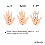 Closed tulip flower cookie cutter and stamp