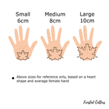 Maple leaf cookie cutter and stamp