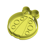 Ladybug/Ladybird cookie cutter and stamp
