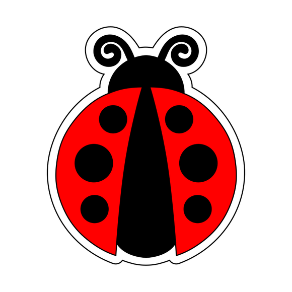 Ladybug/Ladybird cookie cutter and stamp