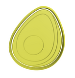 Avocado cookie cutter and stamp