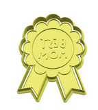 Best mom medal cookie cutter and stamp