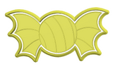 Bonbon with bat wings cookie cutter and stamp