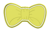 Bow ribbon2 cookie cutter and stamp
