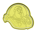 Toy Story (Buzz) cookie cutter and stamp