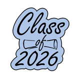 Class of 2026 cookie cutter and stamp