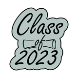 Class of 2023 cookie cutter and stamp