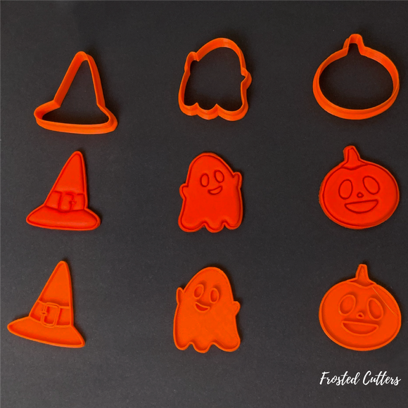 Halloween mini cookie cutters set