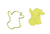 Easter gnome with egg  cookie cutter and stamp