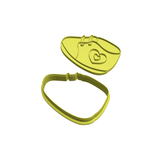 Baby shoe cookie cutter and stamp
