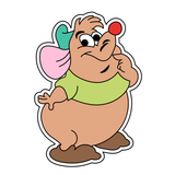 Gus (Cinderella movie) cookie cutter and stamp