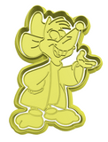 Jaq (Cinderella movie) cookie cutter and stamp