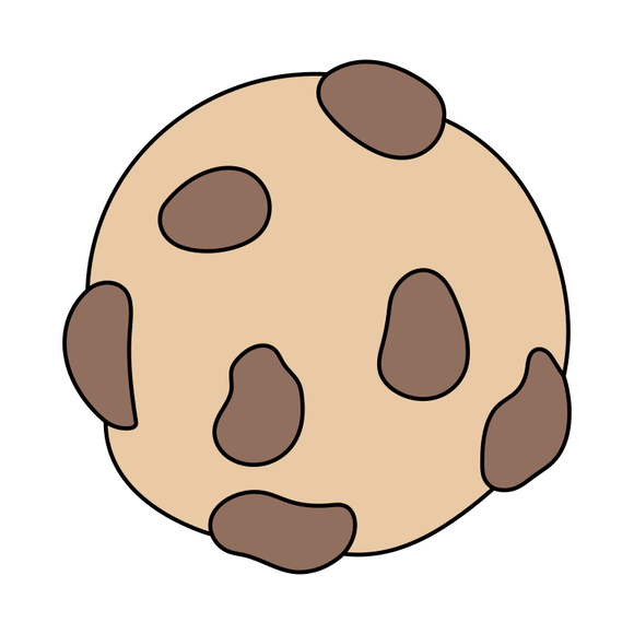 Cookie shape cookie cutter with stamp