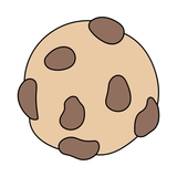 Cookie shape cookie cutter with stamp