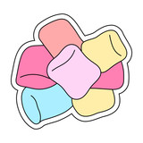 Multi Marshmallow cookie cutter with stamp