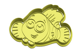 Finding (Nemo) cookie cutter and stamp