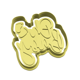 Oh Baby lettering cookie cutter and stamp