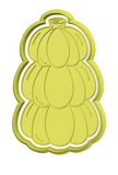 Pumpkins tree cookie cutter and stamp