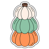 Pumpkins tree cookie cutter and stamp
