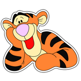 Tigger (Pooh) cookie cutter and stamp