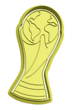 World Cup cookie cutter and stamp