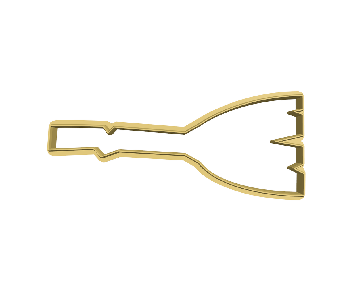Eddingtons Tagliapasta Per Biscotti A Forma Di Strega Sulla Scopa - 12 Cm, Lavabile In Lavastoviglie - 2