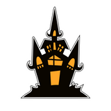 Haunted castle cookie  cutter