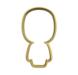 Halloween cute characters cookie cutter collection (Frankenstein, Vampire, Mummy, Witch)