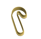 Candy cane cookie cutter
