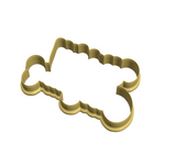 Merry Christmas lettering cookie cutter