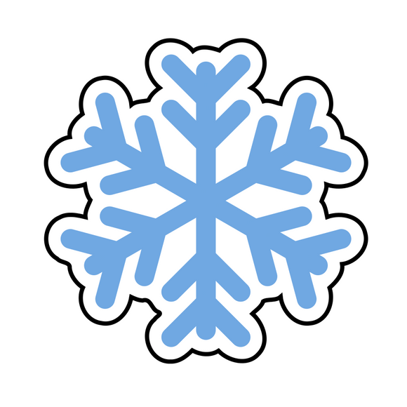 Snow flake cookie cutter 2