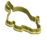 Hippo cookie cutter