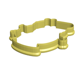 Peppa Daddy Pig cookie cutter