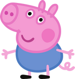 Peppa George Pig cookie cutter