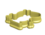 Peppa George Pig cookie cutter