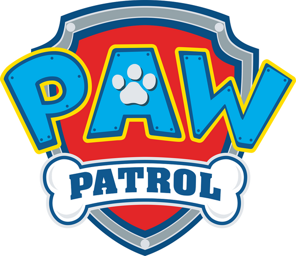 Paw Patrol Logo cookie cutter and stamp
