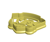 Paw Patrol Logo cookie cutter and stamp