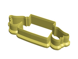 Flying valentine letter  cookie cutter