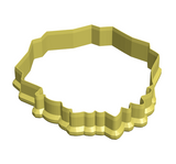 Floral frames cookie cutter