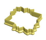 Floral frames cookie cutter