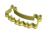 (Baby / Love) banner cookie cutter