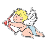 Cupid cookie cutter
