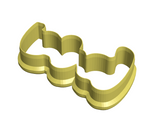 Love calligraphy cookie cutter