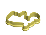 Baby calligraphy cookie cutter